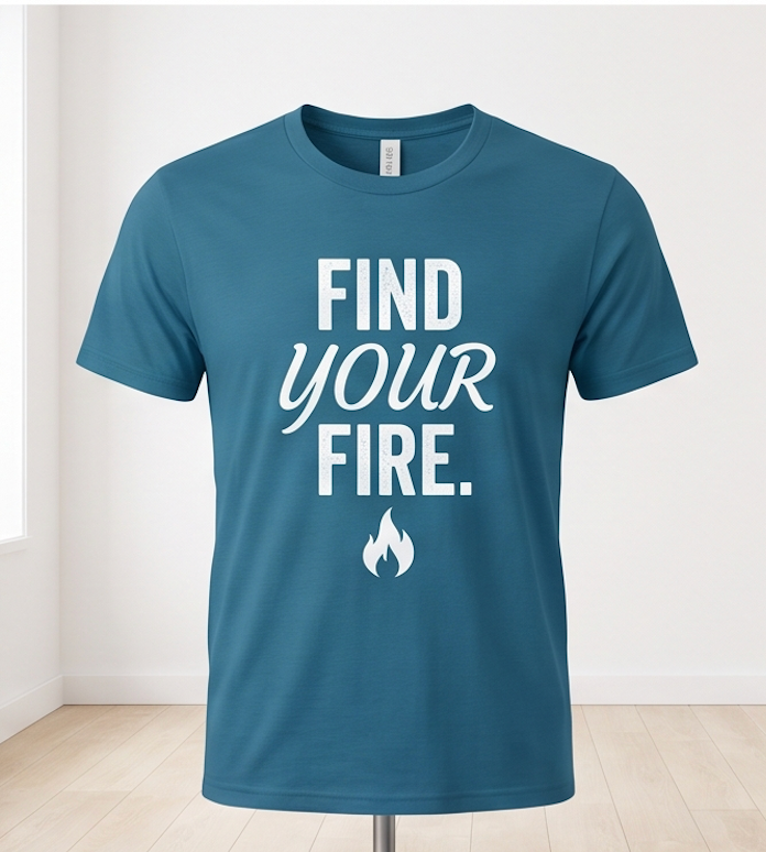 Find Your Fire T-shirt - Image 2